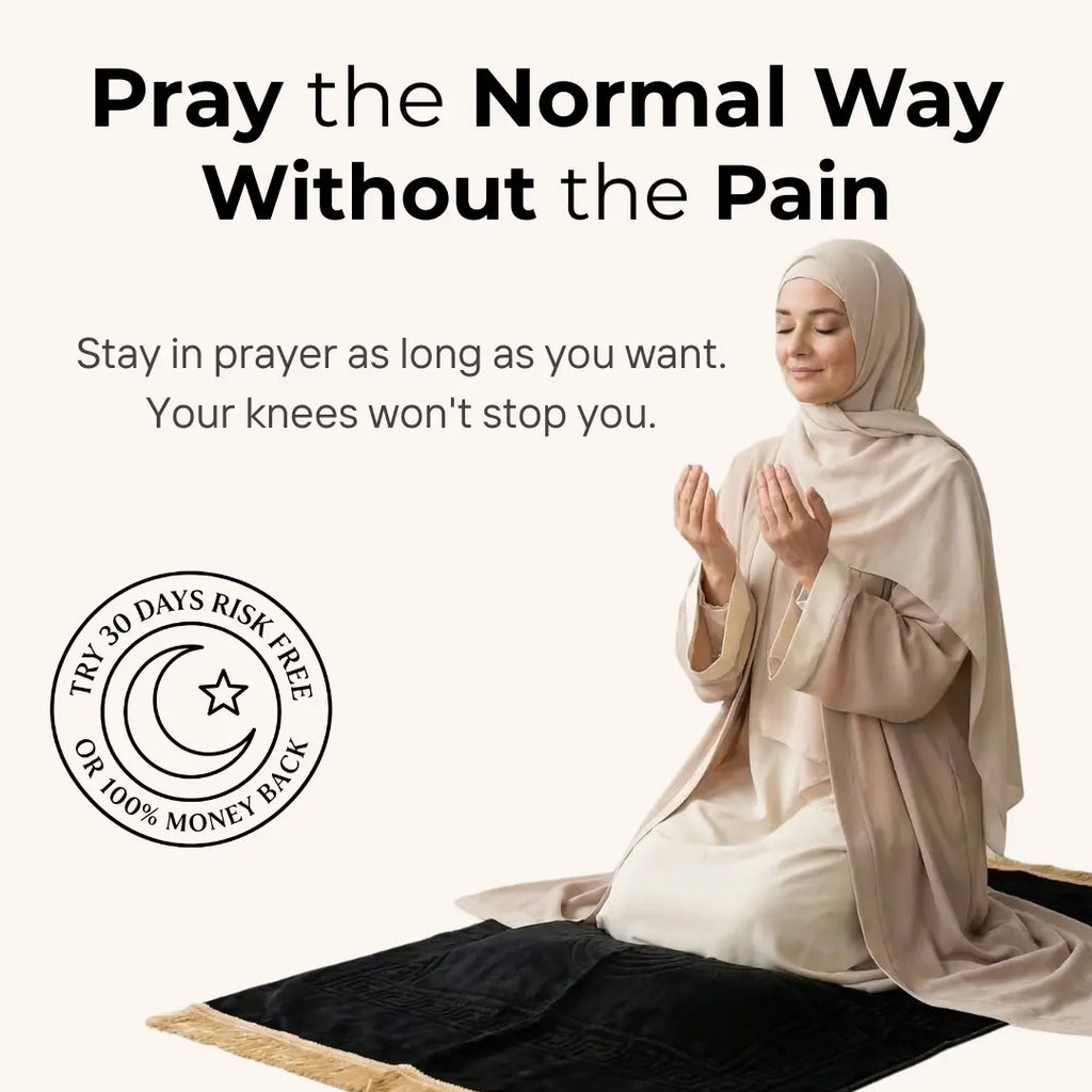 pray without knee pain during salah