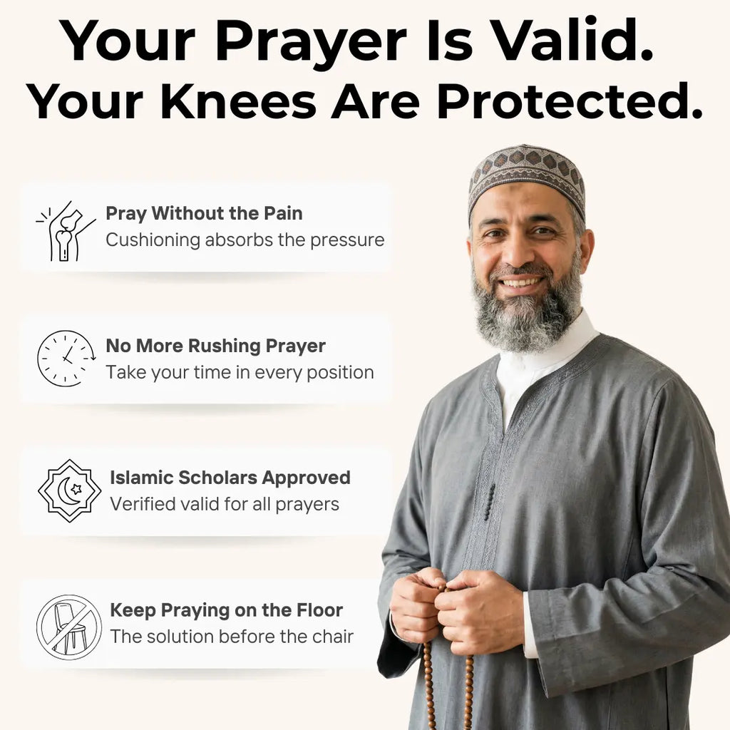 Can i use a padded prayer mat rug during salah