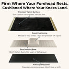 padded prayer mat for knee pain durign salah design